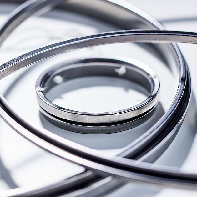 Ringe für das Langstapelspinnen